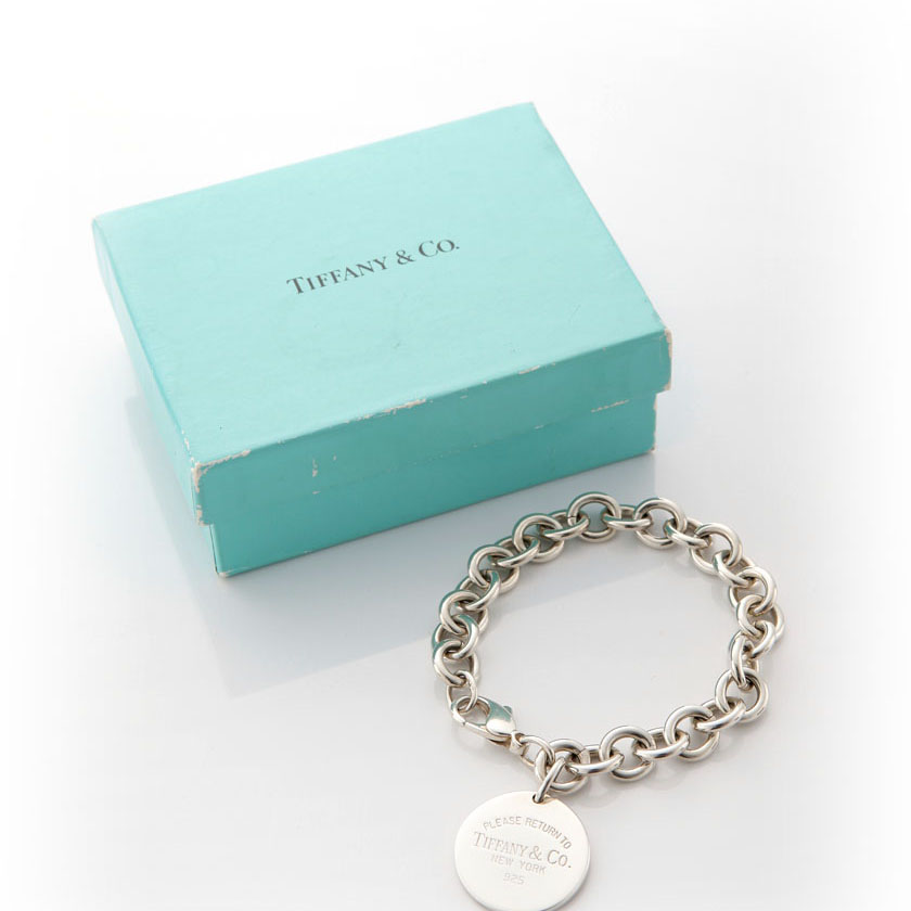 ティファニー(TIFFANY & Co.)ブレスレット リターントゥラウンドタグ ...