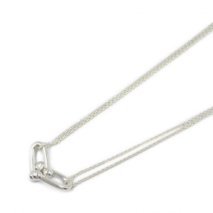 TIFFANY & Co.・アクセサリー・ハードウェア ラージダブルリンク ネックレス ネックレス シルバー925 シルバー