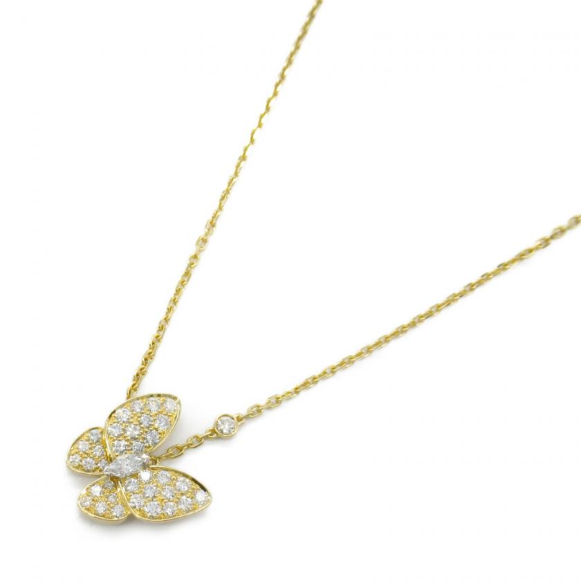 Van Cleef & Arpels・アクセサリー・ドゥパピヨン ネックレス ネックレス K18（イエローゴールド） ダイヤモンド クリア