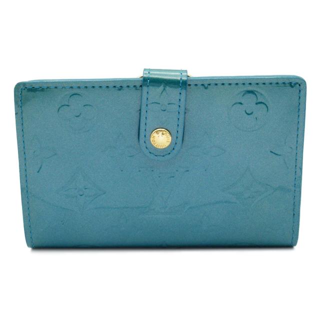 LOUIS VUITTON・財布・小物・ポルトフォイユ・ヴィエノワ がま口財布 二つ折り財布 エナメル ヴェルニ ブルー ブルーギャラクティック