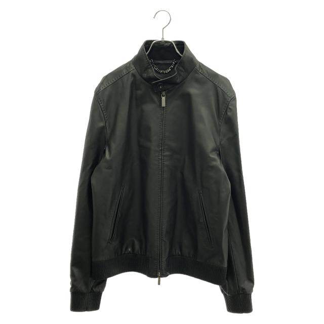 Brioni・アウター・ジャケット ジャケット レザー ブラック