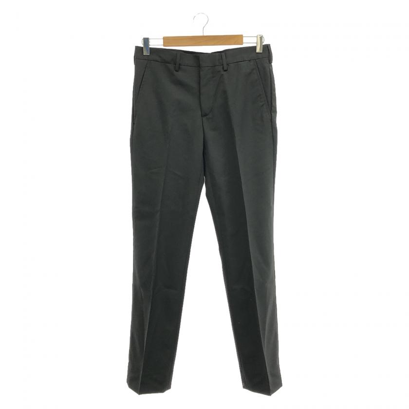 PRADA・ボトムス・スラックス パンツ パンツ ウール ブラック