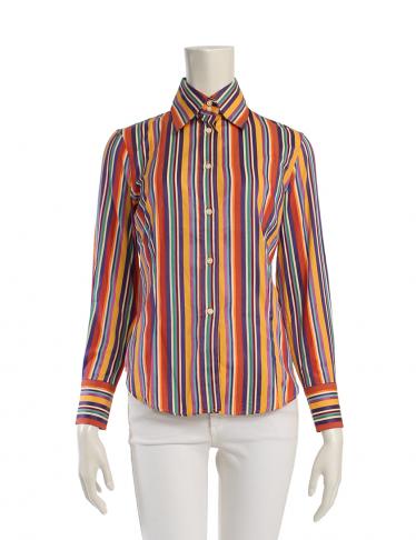 エトロ(ETRO)|シャツ|ストライプ||オレンジ|マルチカラー|ハイブランド・ブランド専門の中古通販サイト(153363) エトロ(ETRO)|シャツ|ストライプ||オレンジ|マルチカラー|ハイブランド・ブランド専門の中古通販サイト(153363)