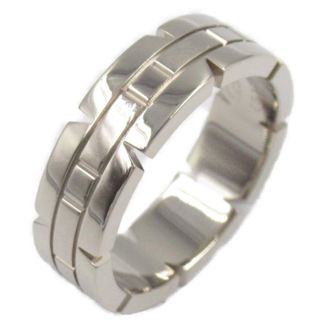 Cartier・アクセサリー・タンクフランセーズリング リング 指輪 K18WG（ホワイトゴールド） シルバー