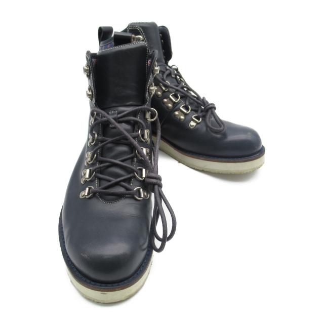 GUCCI・シューズ・エンジニア ブーツ ブーツ レザー ネイビー
