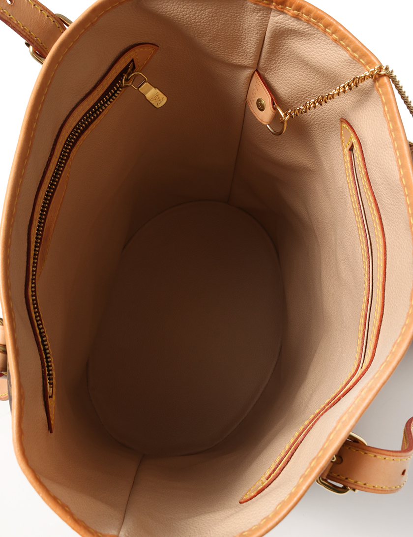 ルイヴィトン(LOUIS VUITTON)バケットGM|トートバッグ|モノグラム||PVC|レザー|茶 |ハイブランド・ブランド専門の中古通販サイト(154799) ルイヴィトン(LOUIS VUITTON)バケットGM|トートバッグ|モノグラム||PVC|レザー|茶 |ハイブランド・ブランド専門の中古通販サイト(154799)
