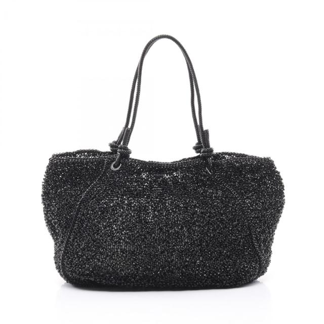 ANTEPRIMA・バッグ・ワイヤーバッグ ノードU ショルダーバッグ トートバッグ PVC ブラック