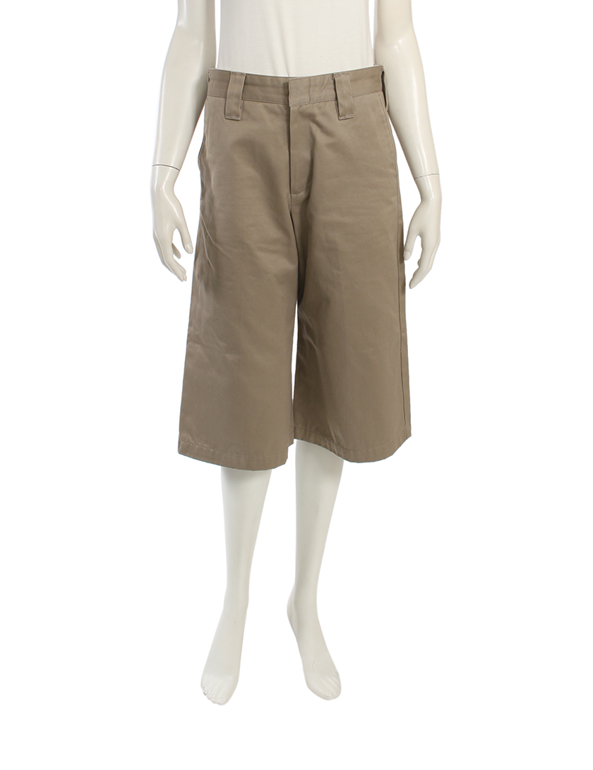 ハイク Hyke ガウチョパンツ ワイド コットン カーキ ハイブランド ブランド専門の中古通販サイト