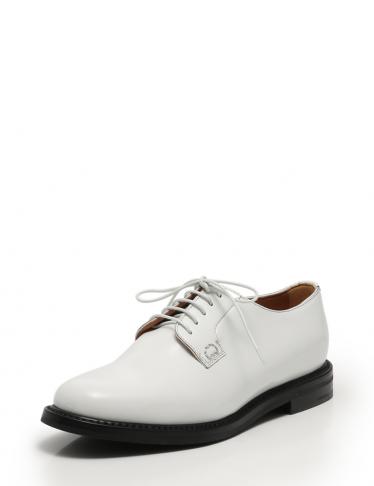 （美品）church's shannon 35.5 white Church's・シューズ・SHANNON 2WR WHITE POLISH ドレスシューズ
