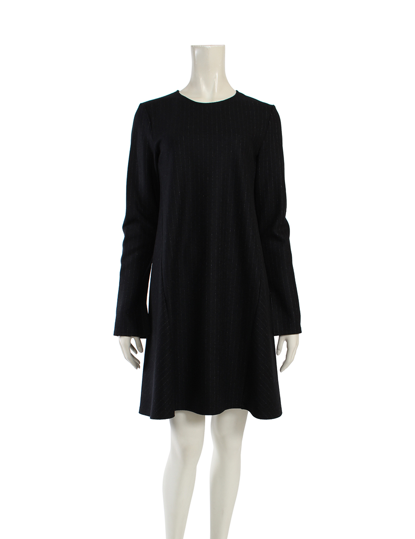 セオリー Theory ワンピース ストライプ 黒 白 ハイブランド ブランド専門の中古通販サイト