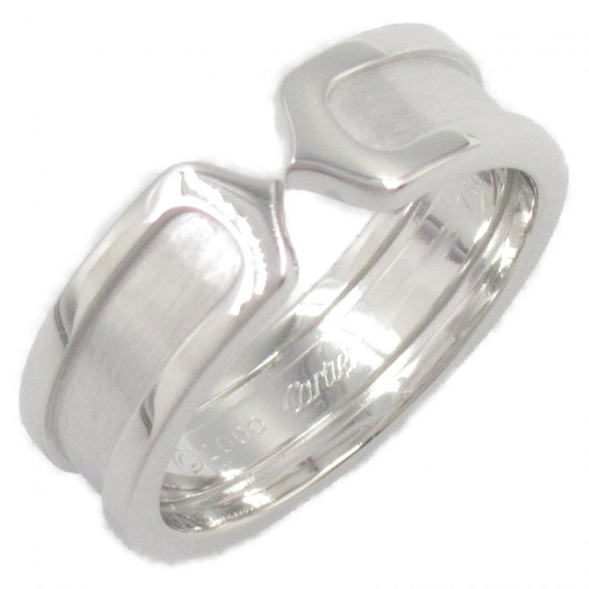Cartier・アクセサリー・C2 リング リング 指輪 K18WG（ホワイトゴールド） シルバー