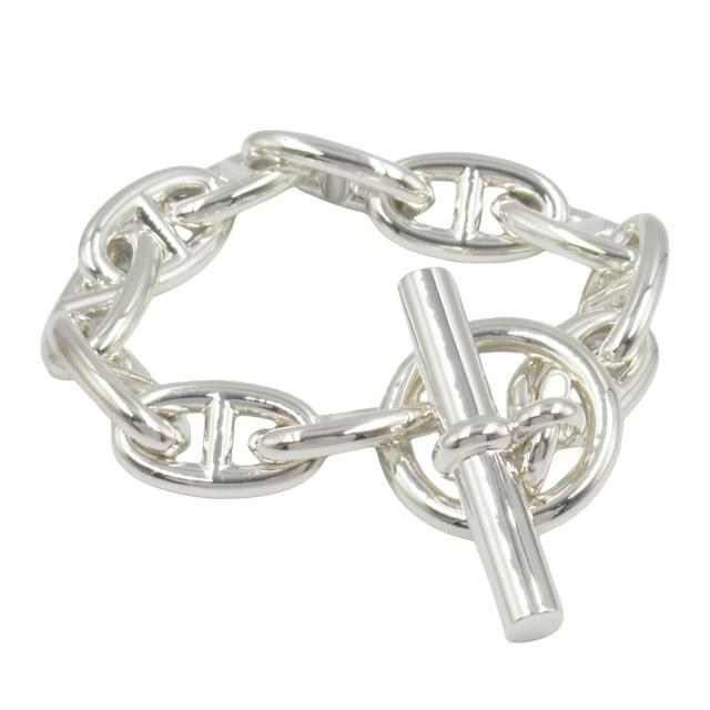 HERMES・アクセサリー・シェーヌダンクルGM ブレスレット 11コマ ブレスレット シルバー925 シルバー