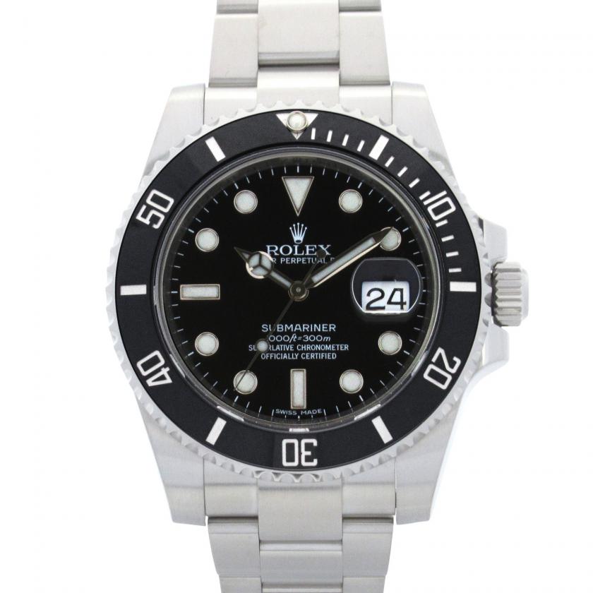 ROLEX・時計・サブマリーナ ランダム番 メンズ 腕時計 自動巻き ステンレススチール ブラック ランダム番