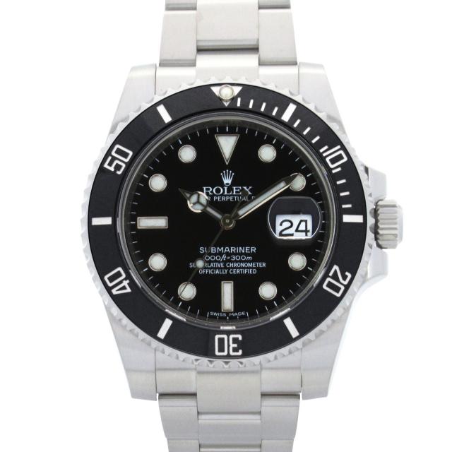 ROLEX・時計・サブマリーナ ランダム番 メンズ 腕時計 自動巻き ステンレススチール ブラック ランダム番