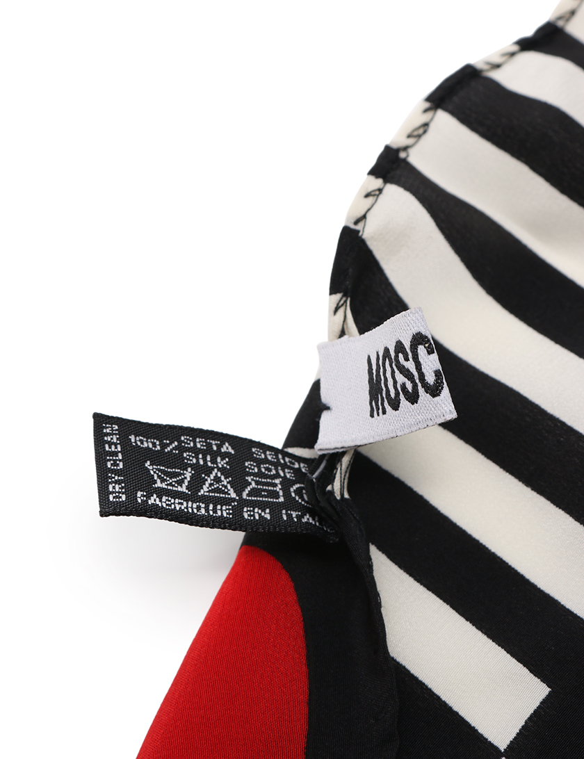Moschino モスキーノ ワンピース カジュアル 総柄 花柄 オンラインストアセール ワンピース モスキーノ Moschino 花柄 カジュアル 総柄 ひざ丈ワンピース