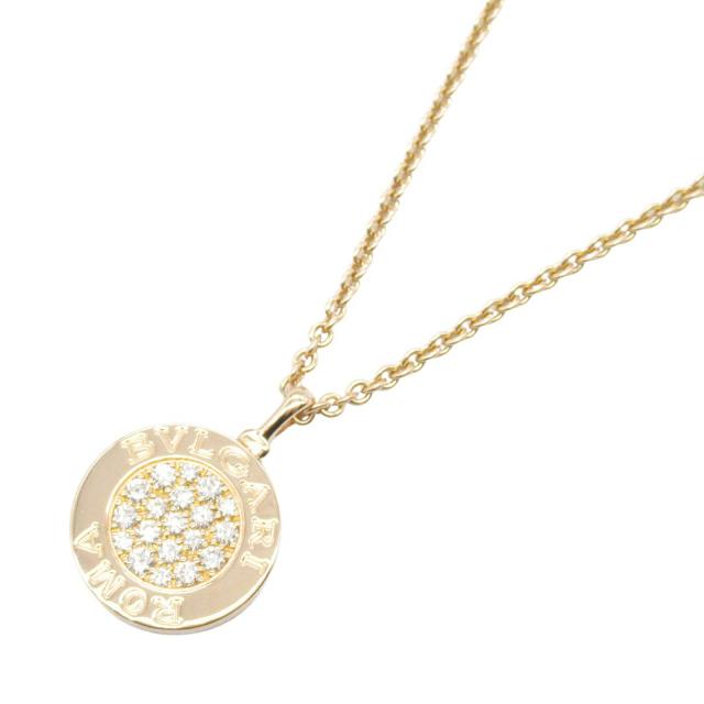 BVLGARI・アクセサリー・ブルガリブルガリネックレス オニキス ネックレス K18PG（ピンクゴールド） ダイヤモンド オニキス ブラック