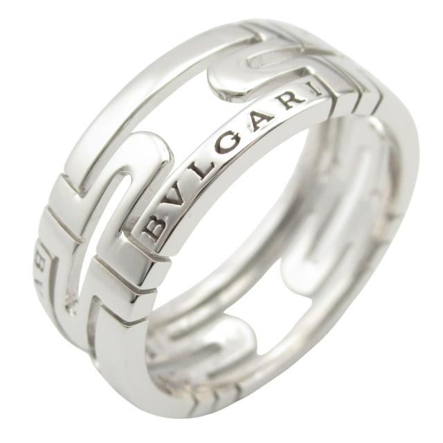 BVLGARI・アクセサリー・パレンテシ オープンワーク リング リング 指輪 K18WG（ホワイトゴールド） シルバー