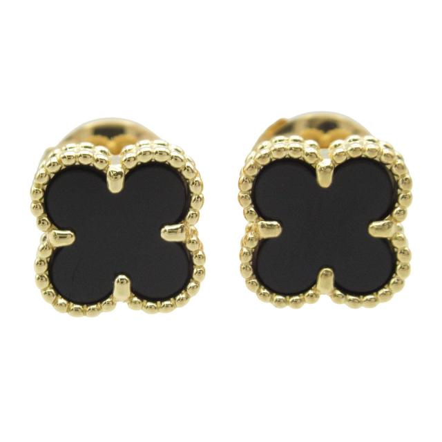 Van Cleef & Arpels・アクセサリー・スウィートアルハンブラ ピアス オニキス ピアス K18（イエローゴールド） オニキス ブラック