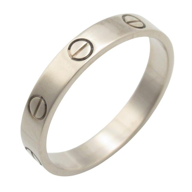 Cartier・アクセサリー・ミニラブリング リング 指輪 K18WG（ホワイトゴールド） シルバー