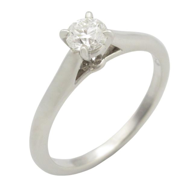 Cartier・アクセサリー・ソリテール1895 リング 1Pダイヤ リング 指輪 Pt950プラチナ ダイヤモンド クリア