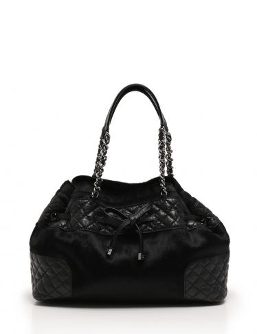 CHANELハラコバッグ 黒  今月だけ！ CHANEL・バッグ・チェーンショルダーバッグ ハラコ レザー 黒｜【公式