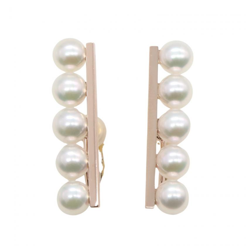 TASAKI・アクセサリー・バランスイヤリング イヤリング K18（イエローゴールド） K18PG（ピンクゴールド） パール ホワイト