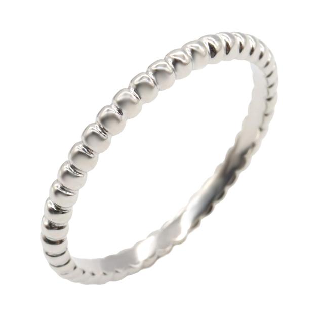 Van Cleef & Arpels・アクセサリー・ペルレ リング リング 指輪 K18WG（ホワイトゴールド） シルバー
