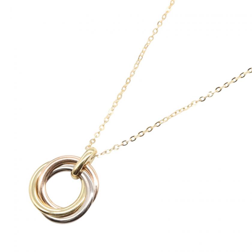 Cartier・アクセサリー・トリニティ ネックレス SM ネックレス K18（イエローゴールド） K18WG（ホワイトゴールド） K18(ピンクゴールド) ゴールド