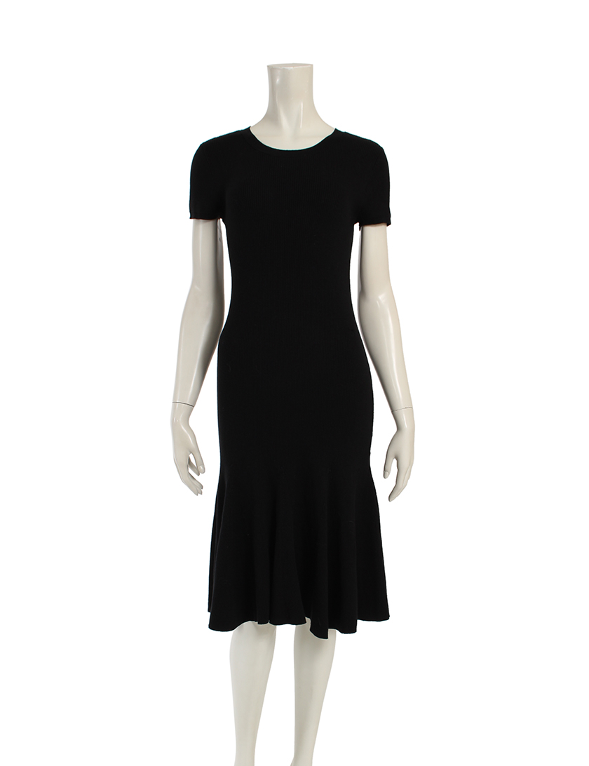 ローレンラルフローレン Lauren Ralph Lauren ニットワンピース 黒 ハイブランド ブランド専門の中古通販サイト