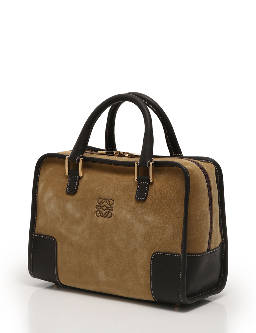 美品 ロエベ LOEWE アマソナ28 スエード 360.79.001