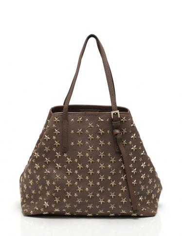 JIMMY CHOO・バッグ・SASHA M サシャ トートバッグ スタースタッズ 