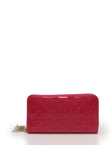 Christian Dior・財布・小物・レディディオール ラウンドファスナー長 