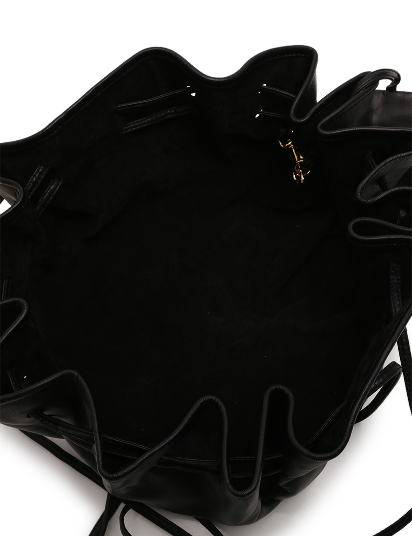ロエベ(LOEWE)|ショルダーバッグ|巾着|ナッパレザー|黒|ハイブランド・ブランド専門の中古通販サイト(175607)