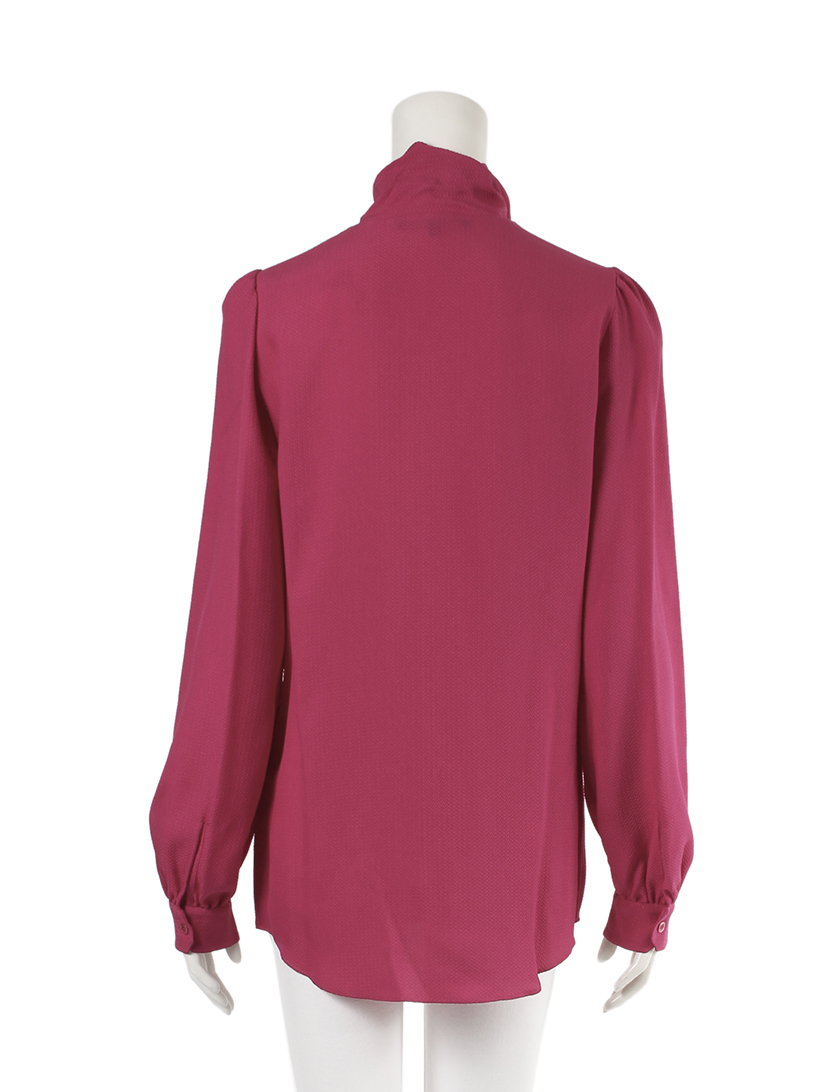 グッチ(GUCCI)|ブラウス|ボウタイ|シルク|ピンク|ハイブランド・ブランド専門の中古通販サイト(178434)
