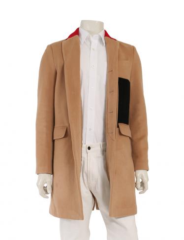 ジバンシィ(GIVENCHY)チェスターコート|ウール|カシミヤ|キャメル|赤|黒|ハイブランド・ブランド専門の中古通販サイト(179284) ジバンシィ(GIVENCHY)チェスターコート|ウール|カシミヤ|キャメル|赤|黒|ハイブランド・ブランド専門の中古通販サイト(179284)