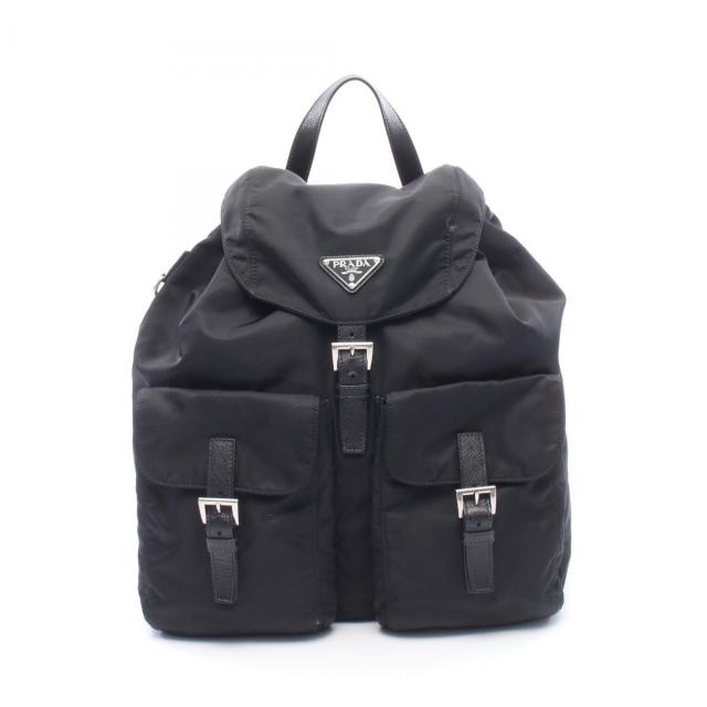 PRADA・バッグ・Re-Nylon 2WAY バックパック リュックサック ナイロン レザー ブラック