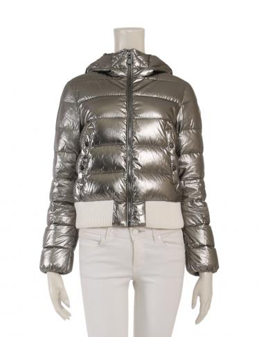 MONCLER・アウター・VERGLAS ダウンジャケット シルバー キッズ