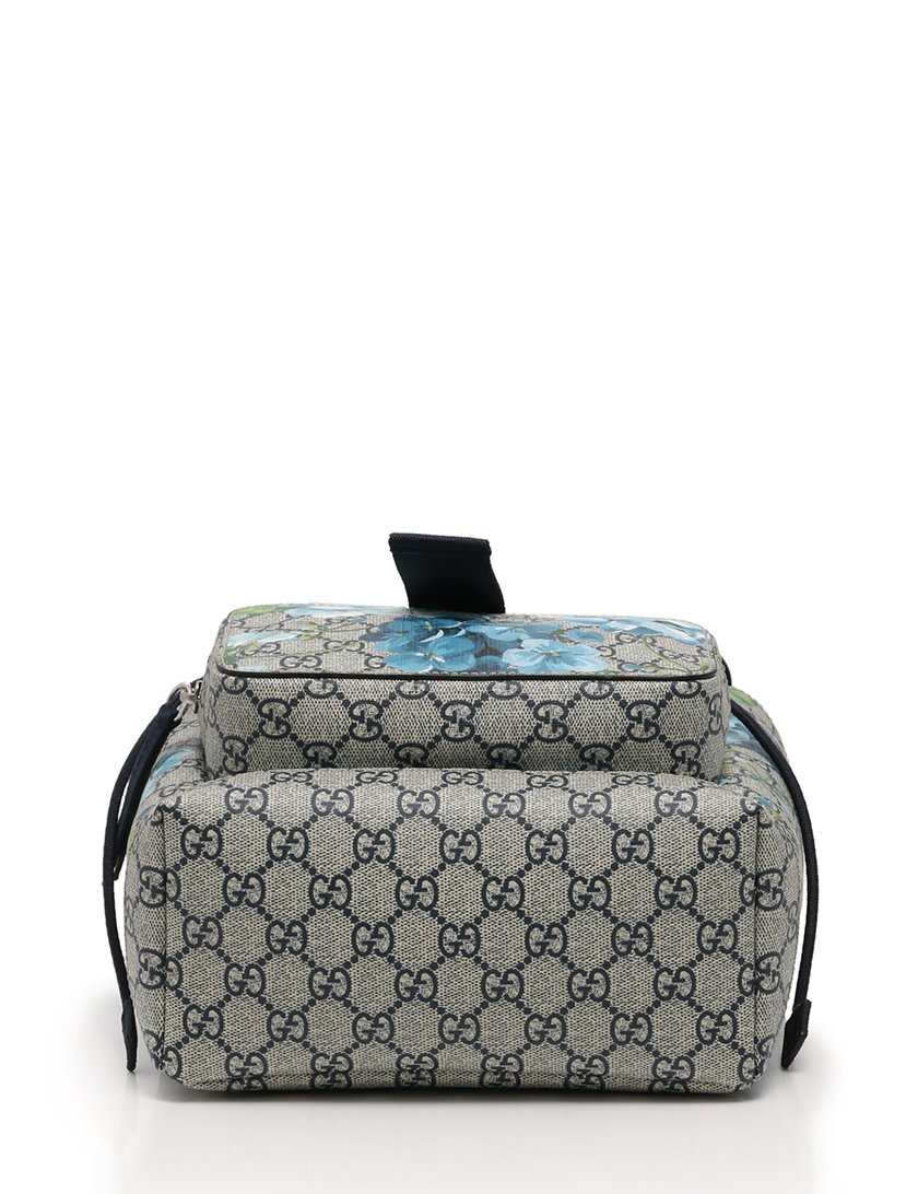 グッチ Gucci バックパック リュック Ggブルームス ベージュ ネイビー ブルーマルチカラー ハイブランド ブランド専門の中古通販サイト 1955