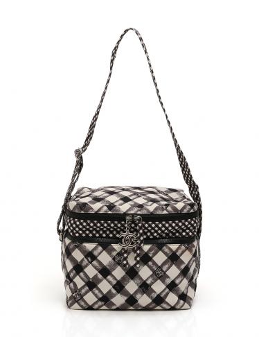 CHANEL・バッグ・ボックス ショルダーバッグ ギンガムチェック