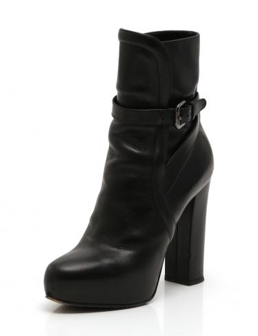 PRADA ショートジョッパーブーツ プラダ レザー PRADA プラダ ブーツ ブーティー シューズ Brixxen レザー 2TE201 070