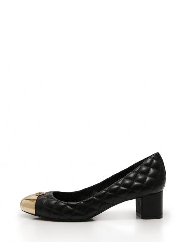 美品 TORY BURCH トリーバーチ やぎ革 黒 パンプス - rehda.com