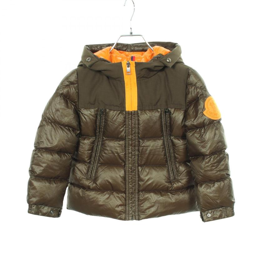 MONCLER・アウター・キッズ EYMERIC フード付き ダウンジャケット ナイロン カーキグリーン