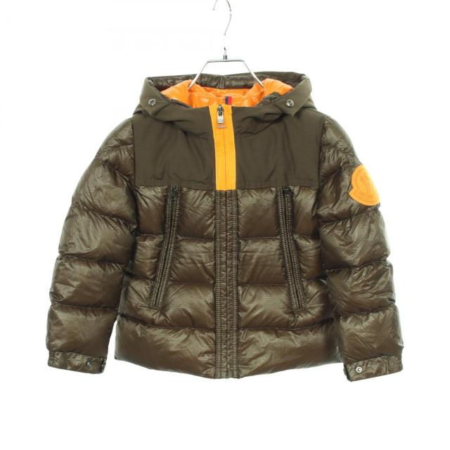 MONCLER・アウター・キッズ EYMERIC フード付き ダウンジャケット ナイロン カーキグリーン