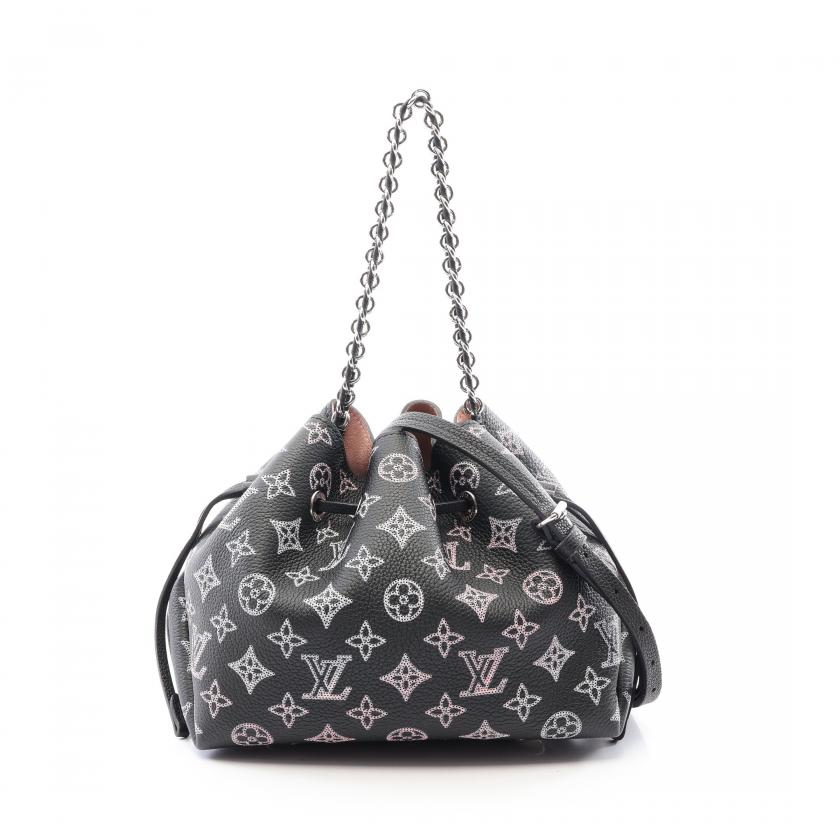 LOUIS VUITTON・バッグ・ベラ マヒナ 2WAY チェーンハンドバッグ レザー ブラック