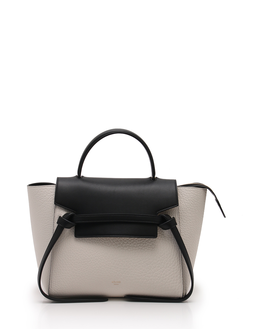 セリーヌ(CELINE)マイクロ|ベルトバッグ|ハンドバッグ|2WAY|レザー||白|黒|ハイブランド・ブランド専門の中古通販サイト(194218) セリーヌ(CELINE)マイクロ|ベルトバッグ|ハンドバッグ|2WAY|レザー||白|黒|ハイブランド・ブランド専門の中古通販サイト(194218)