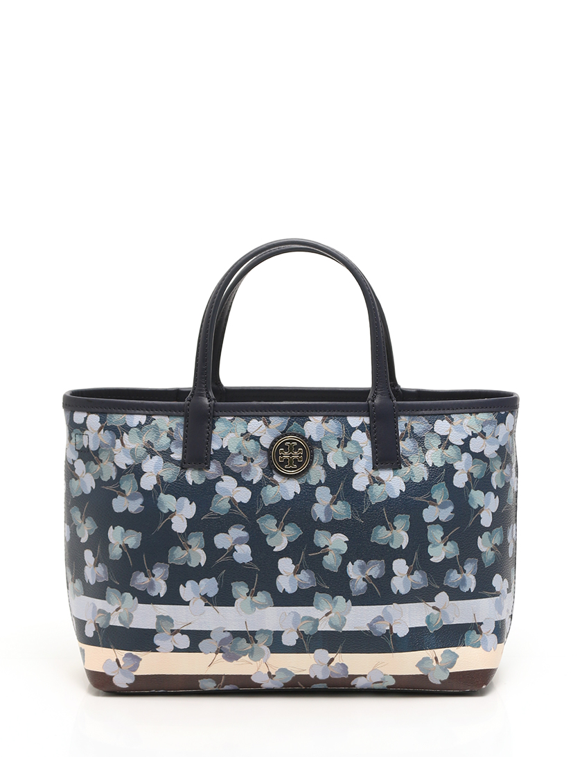 Sale 60 Off トリーバーチ トートバッグ 花柄 ネイビー マルチ トートバッグ Www Cyxplus Fr