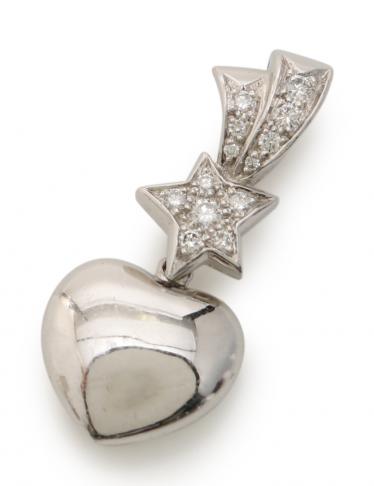 【中古S/新品仕上げ】 シャネル コメット パヴェ K18WG ダイヤモンド リング・指輪 51/11号 20222987 シャネル CHANEL リング コメット スター パヴェ ダイヤモンド K18WG