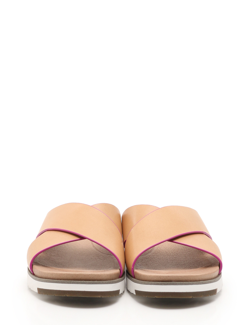 アグオーストラリア Ugg Australia Kari ケリ サンダル レザー キャメル ピンク ハイブランド ブランド専門の中古通販サイト 1954
