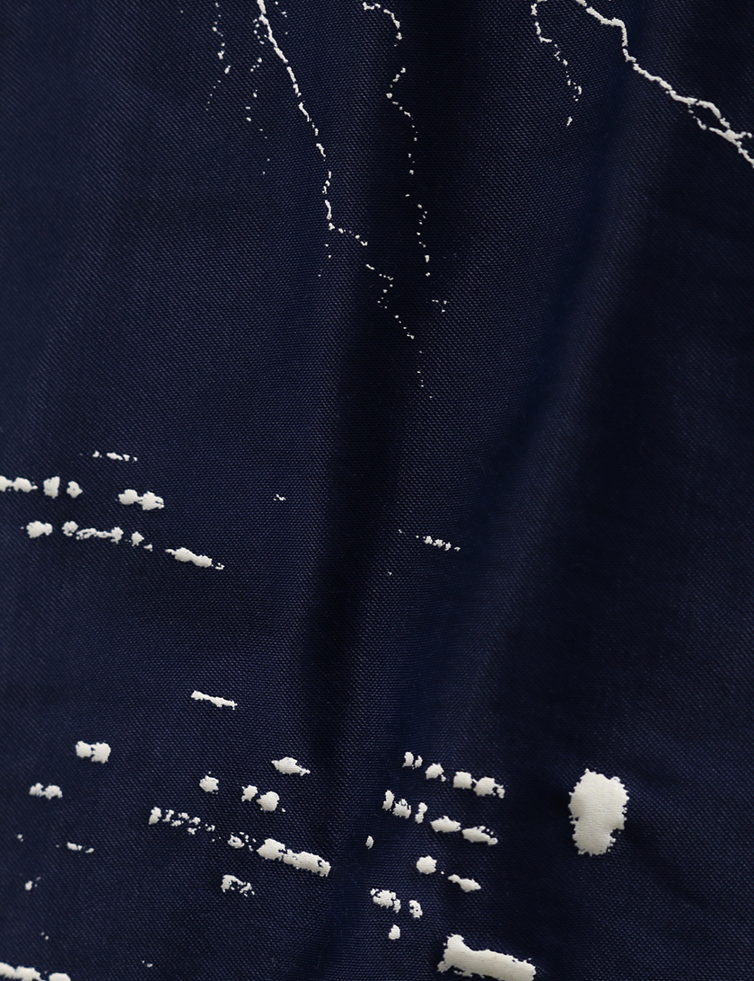 エムエムシックスメゾンマルジェラ Mm6 Maison Margiela ワンピース イナズマ プリント ネイビー 白 ハイブランド ブランド専門の中古通販サイト 3628