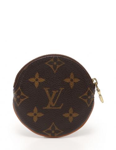 ルイヴィトン(LOUIS VUITTON)ポルトモネ|ロン|コインケース|小銭入れ|モノグラム|茶|ハイブランド・ブランド専門の中古通販サイト(204596)